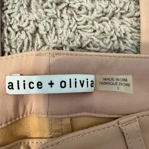 Alice + Olivia Nude Trousers - Picture 3 of 4